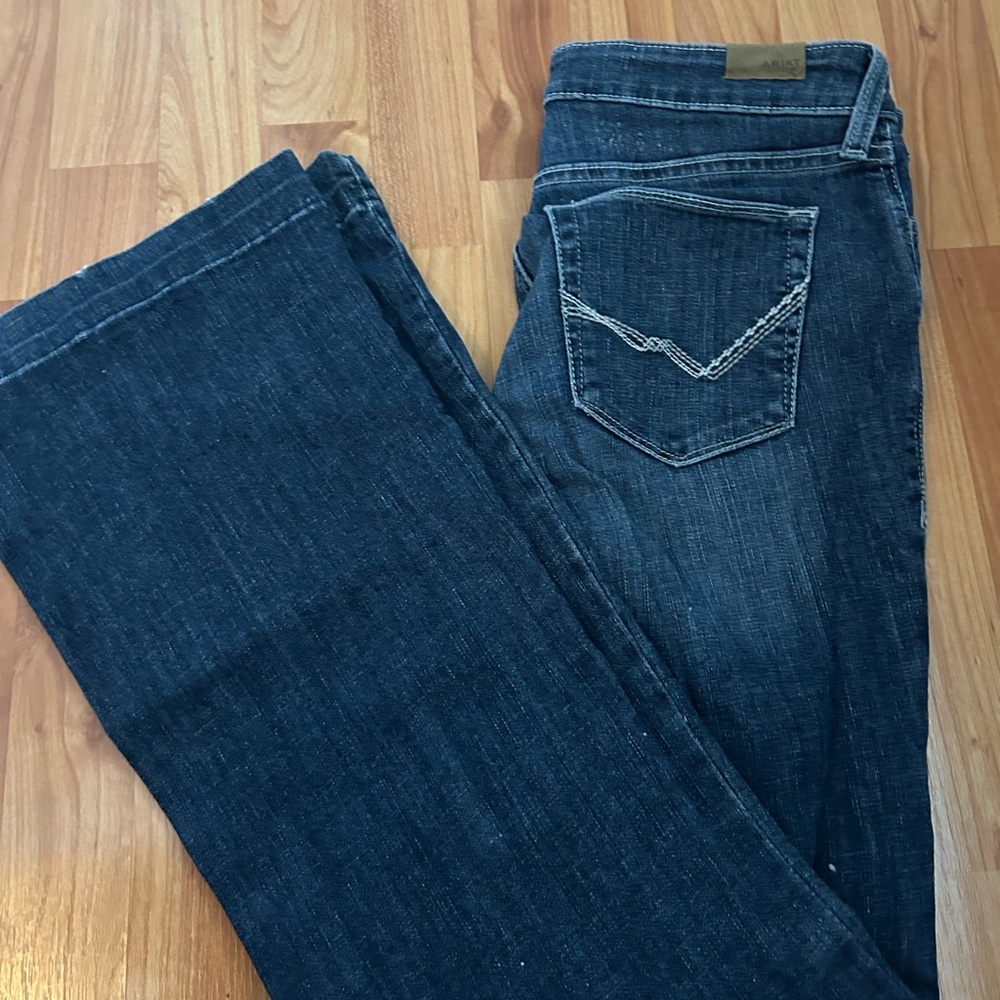 Ariat Dark Blue Wide Leg Jeans